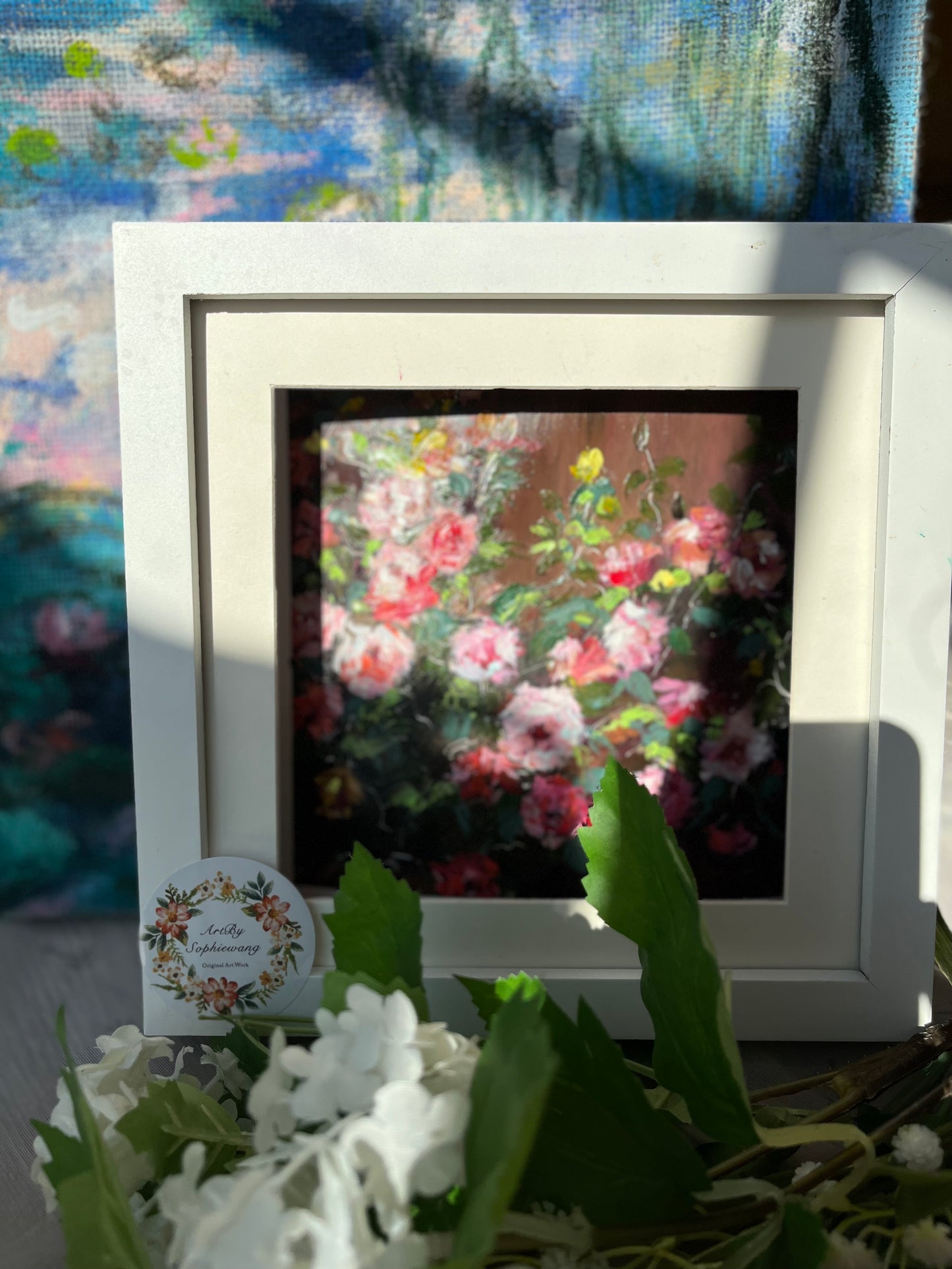 Original Ölpastell Malerei Kunstgemälde Unikat