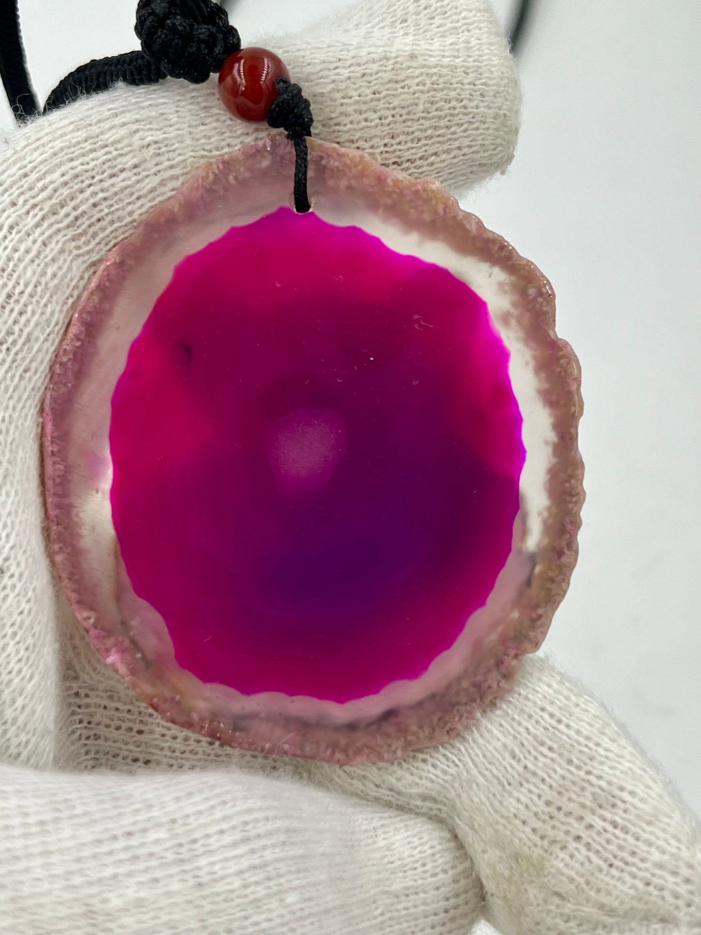 Einzigartige Anhänger /Der Leopardbaby/Achat/Hand bemalt Juwelen und tragbare Kunst /Natur Schmuck