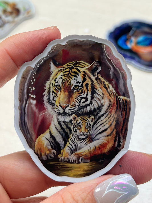 Kühlschrankmagnete, Der Tiger Kühlschrankdekoration, Kunstdruck
