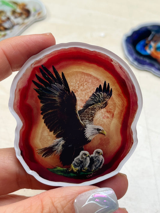 Kühlschrankmagnete, Der Adler ,Kühlschrankdekoration, Kunstdruck