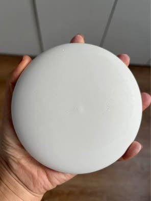 Stein Rohling 11,5 cm aus hochwertigem schweren Gips, Mandala Steine bemalen