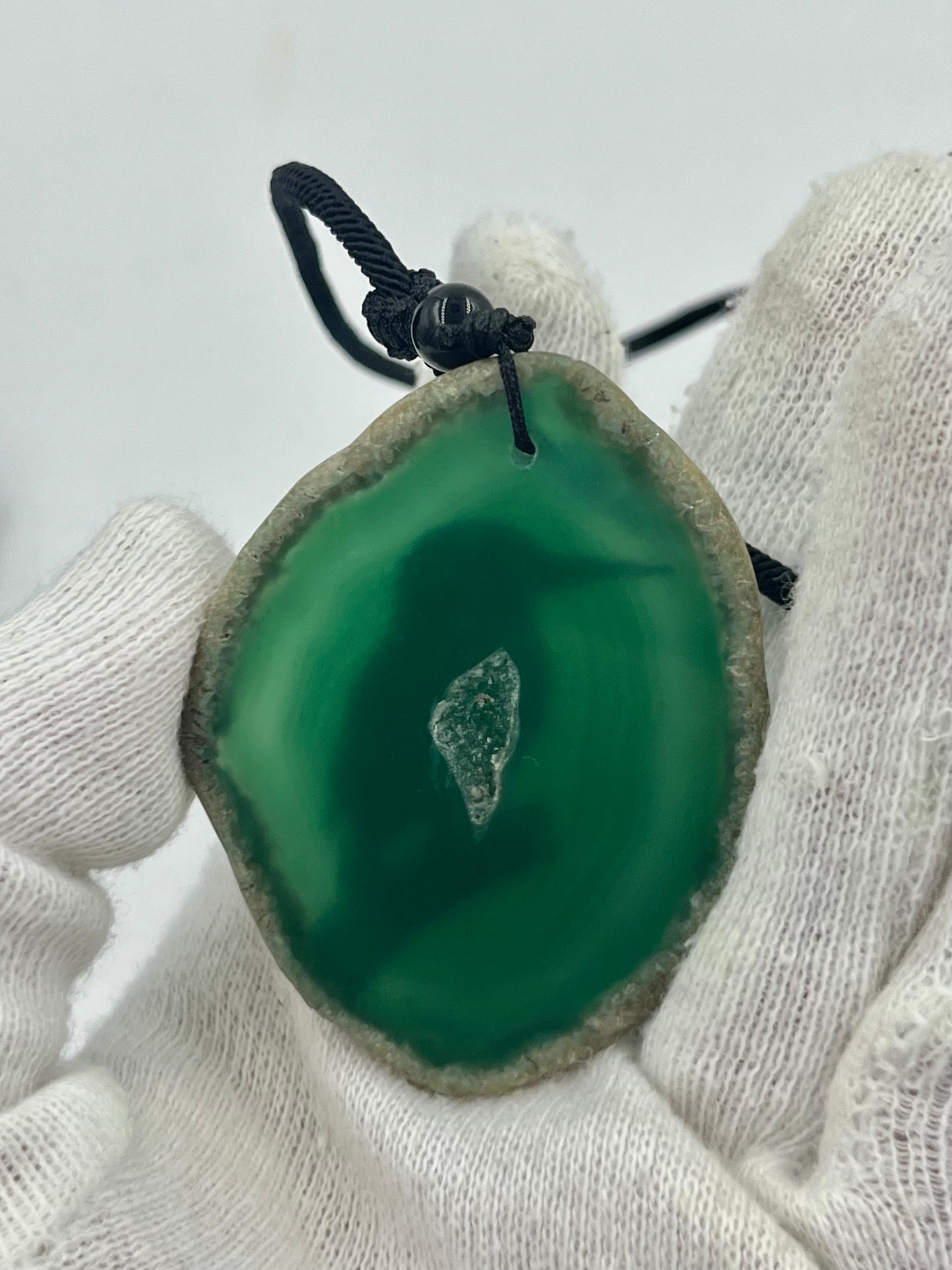 Einzigartige Anhänger /Der Eisvogel/Achat/Hand bemalt Juwelen und tragbare Kunst /Natur Schmuck