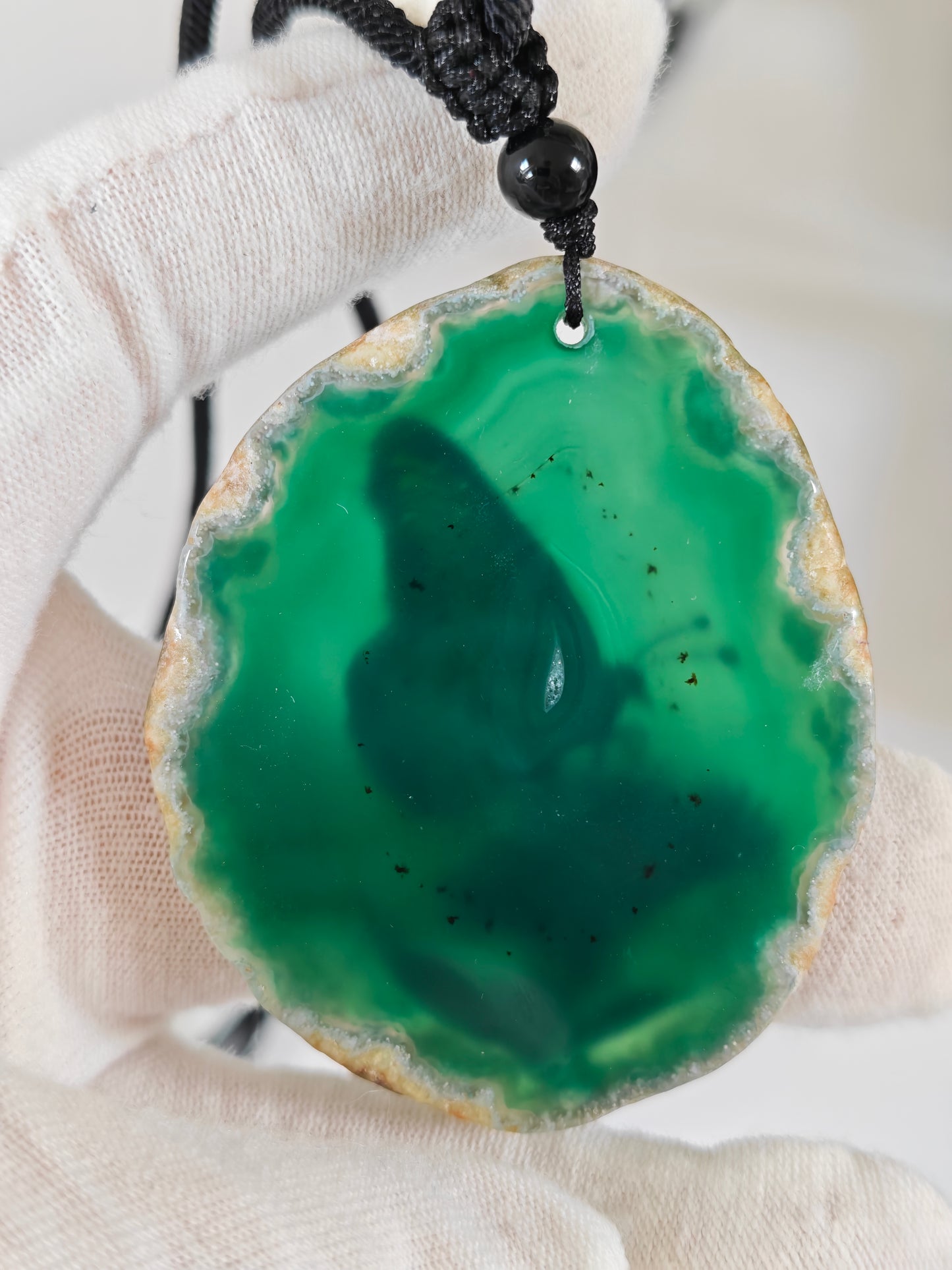 Einzigartige Anhänger /der Schmetterling/Achat/Hand bemalt Juwelen und tragbare Kunst /Natur Schmuck
